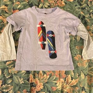 Tea collection toddler size 3 long sleeve t shirt